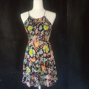 High neck tank dress